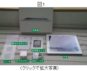 iPad2_購入時の内容